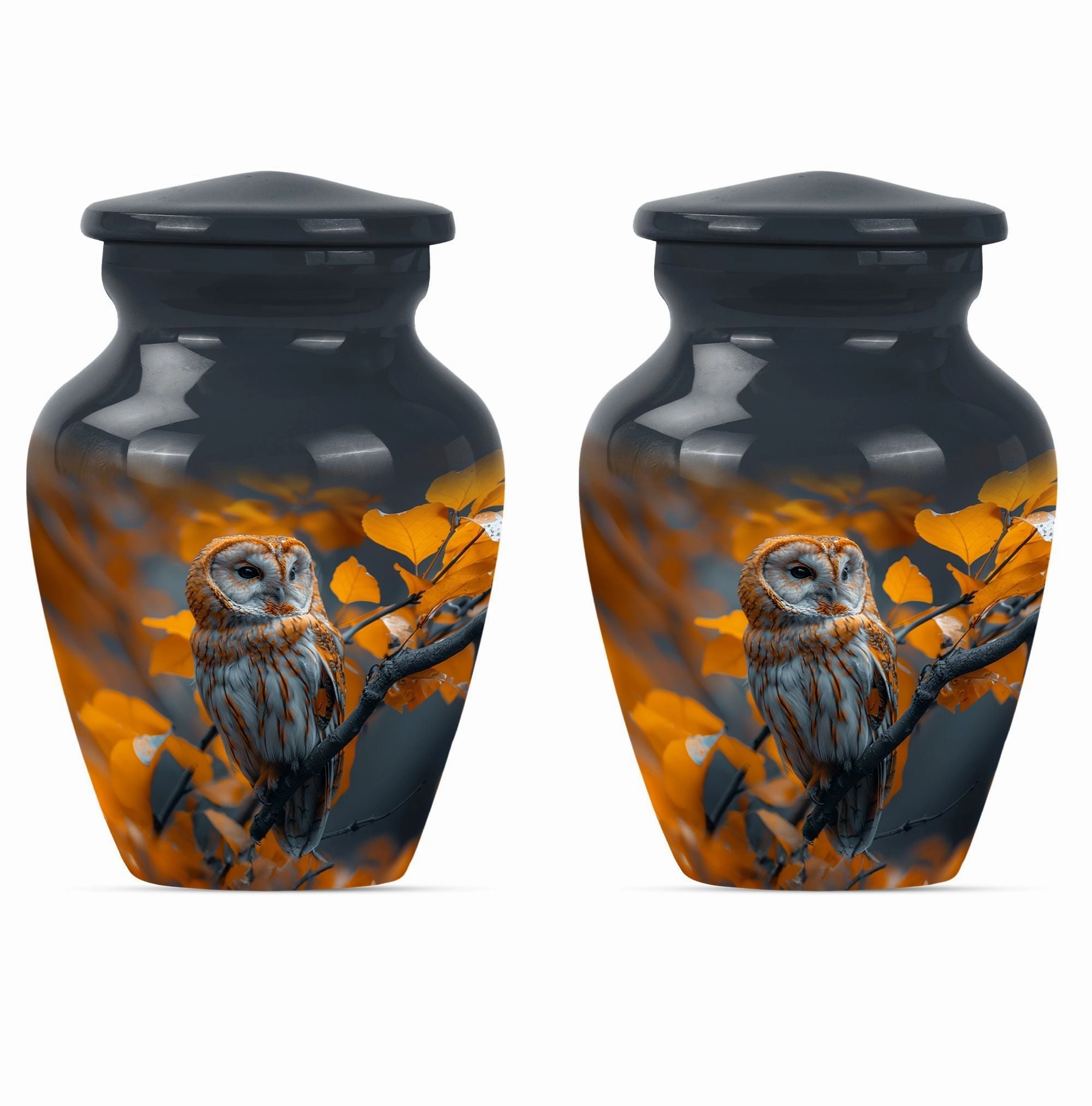 Cherished Remains Owl Urn - Timeless Elegance Cremation