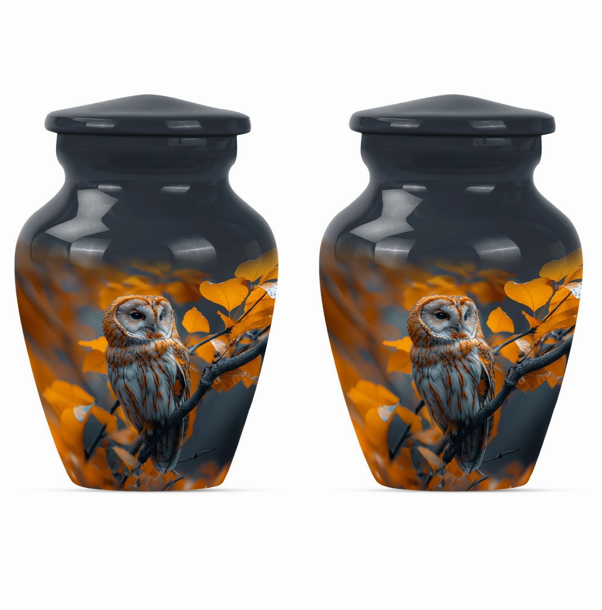 Cherished Remains Owl Urn - Timeless Elegance Cremation