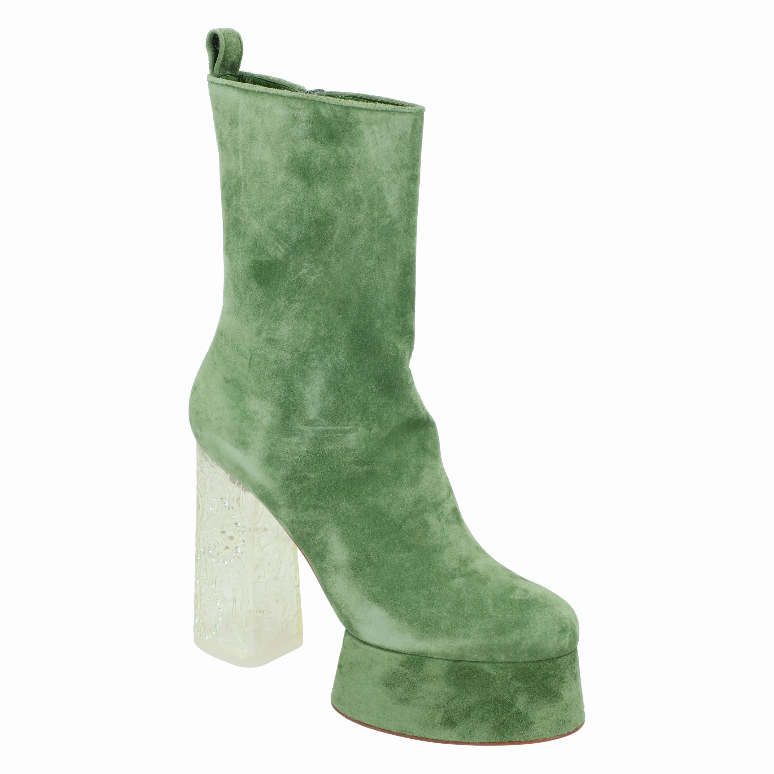 Christian Louboutin Izamayaz GREEN Boot