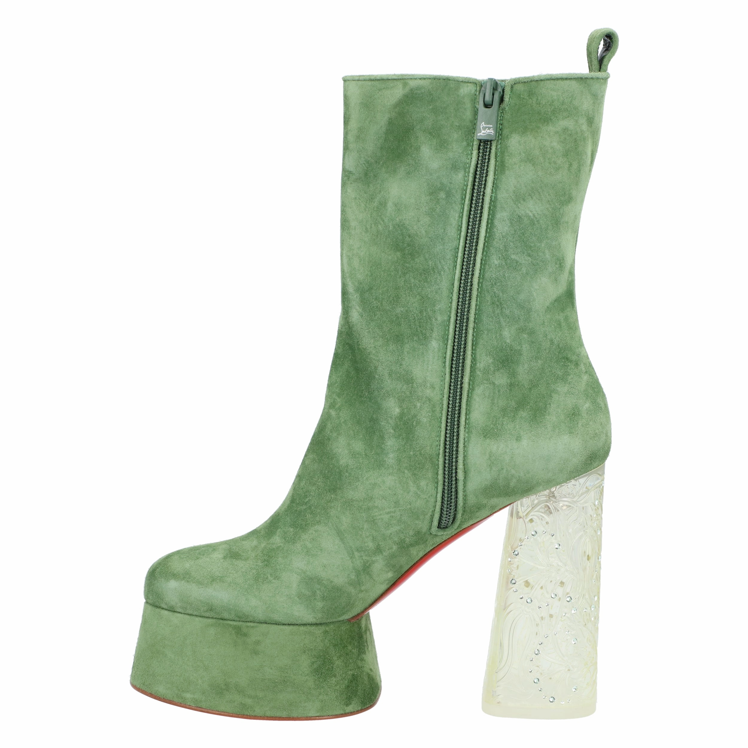 Christian Louboutin Izamayaz GREEN Boot