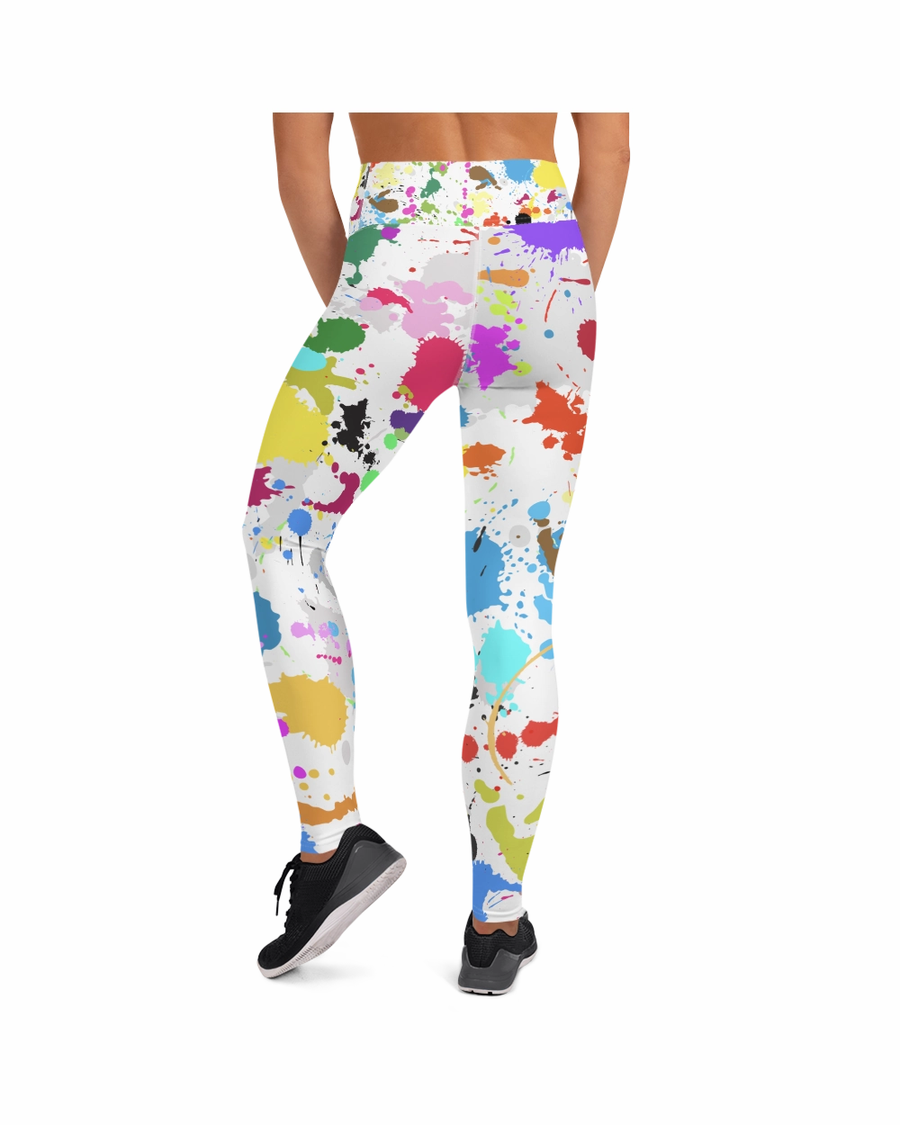 Color Splash Yoga Pants