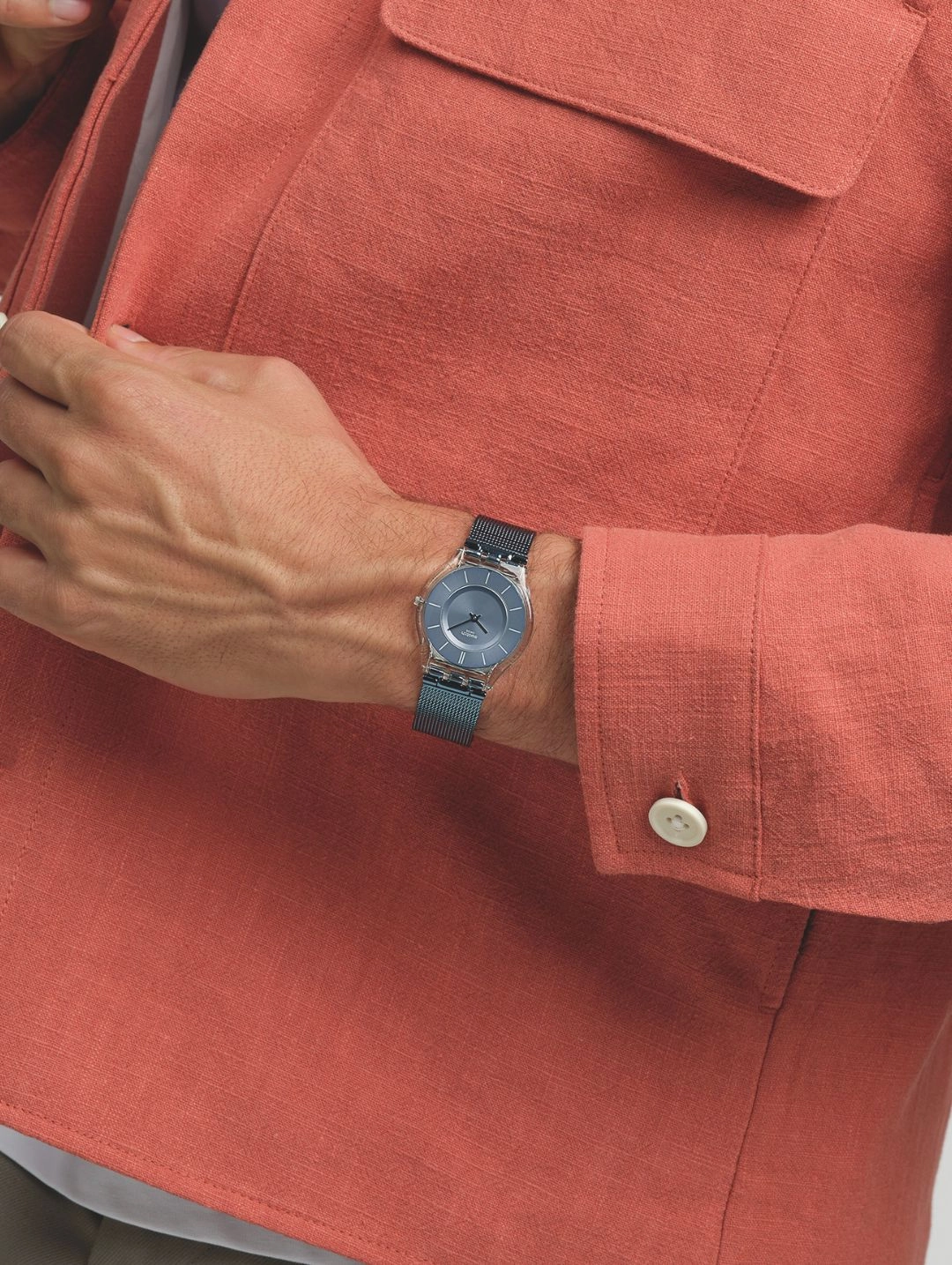 Cool Skies Blue Quartz Watch