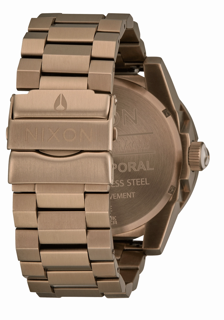 Corporal Stainless Steel - Desert Gold / Arles Blue