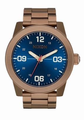 Corporal Stainless Steel - Desert Gold / Arles Blue