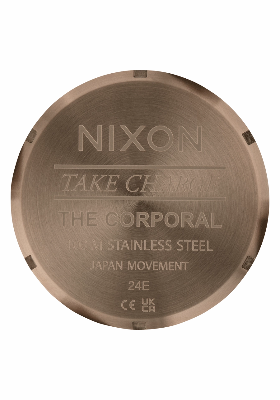 Corporal Stainless Steel - Desert Gold / Arles Blue