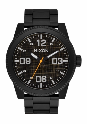 Corporal Stainless Steel - Super Black / Black Top