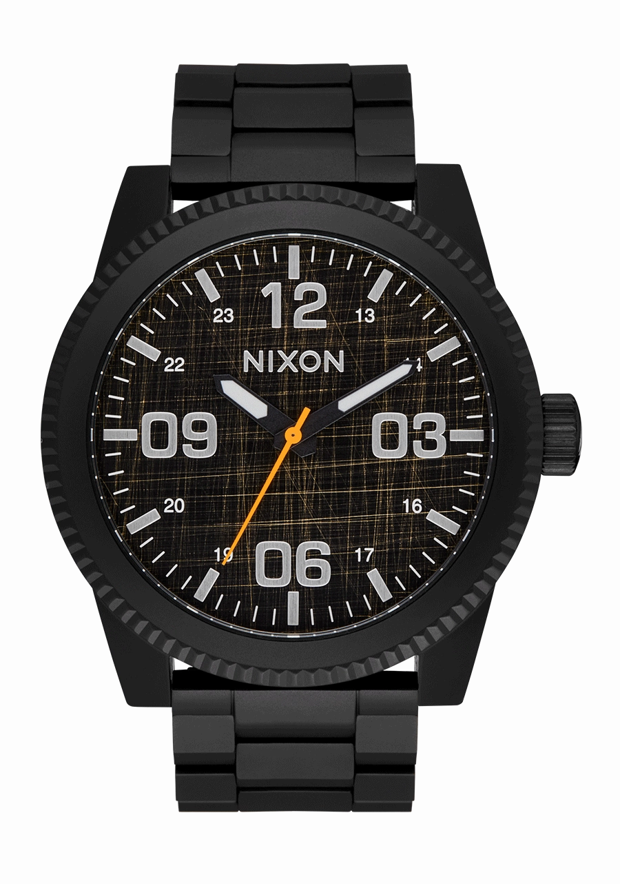 Corporal Stainless Steel - Super Black / Black Top