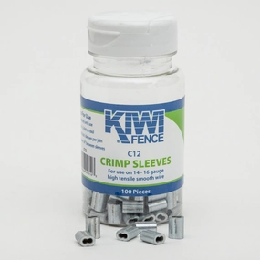 Crimp Sleeves C12 (14-16 ga. Smooth) 100 pk