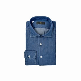 Dark Wash Denim Shirt