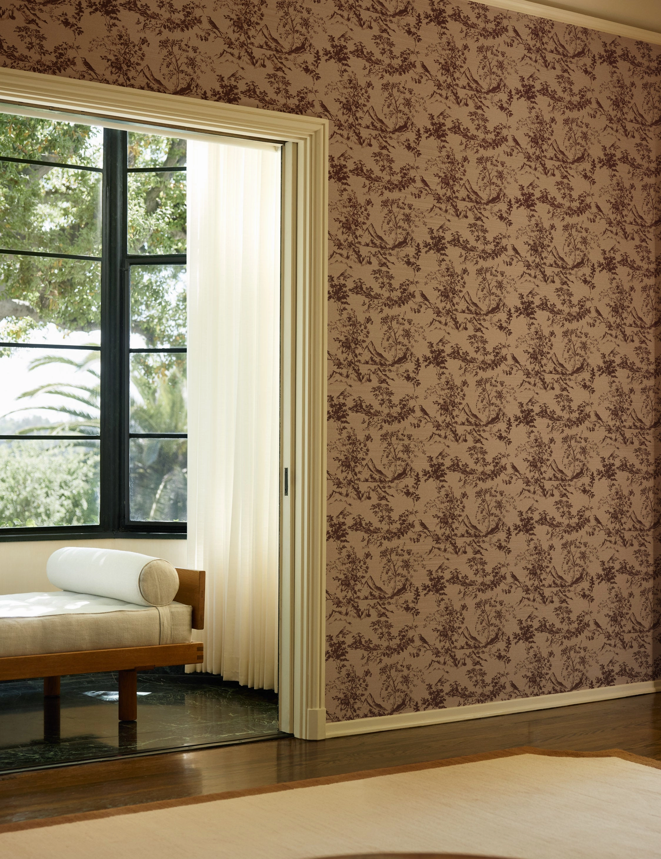 Dors Grasscloth Wallpaper by Jake Arnold