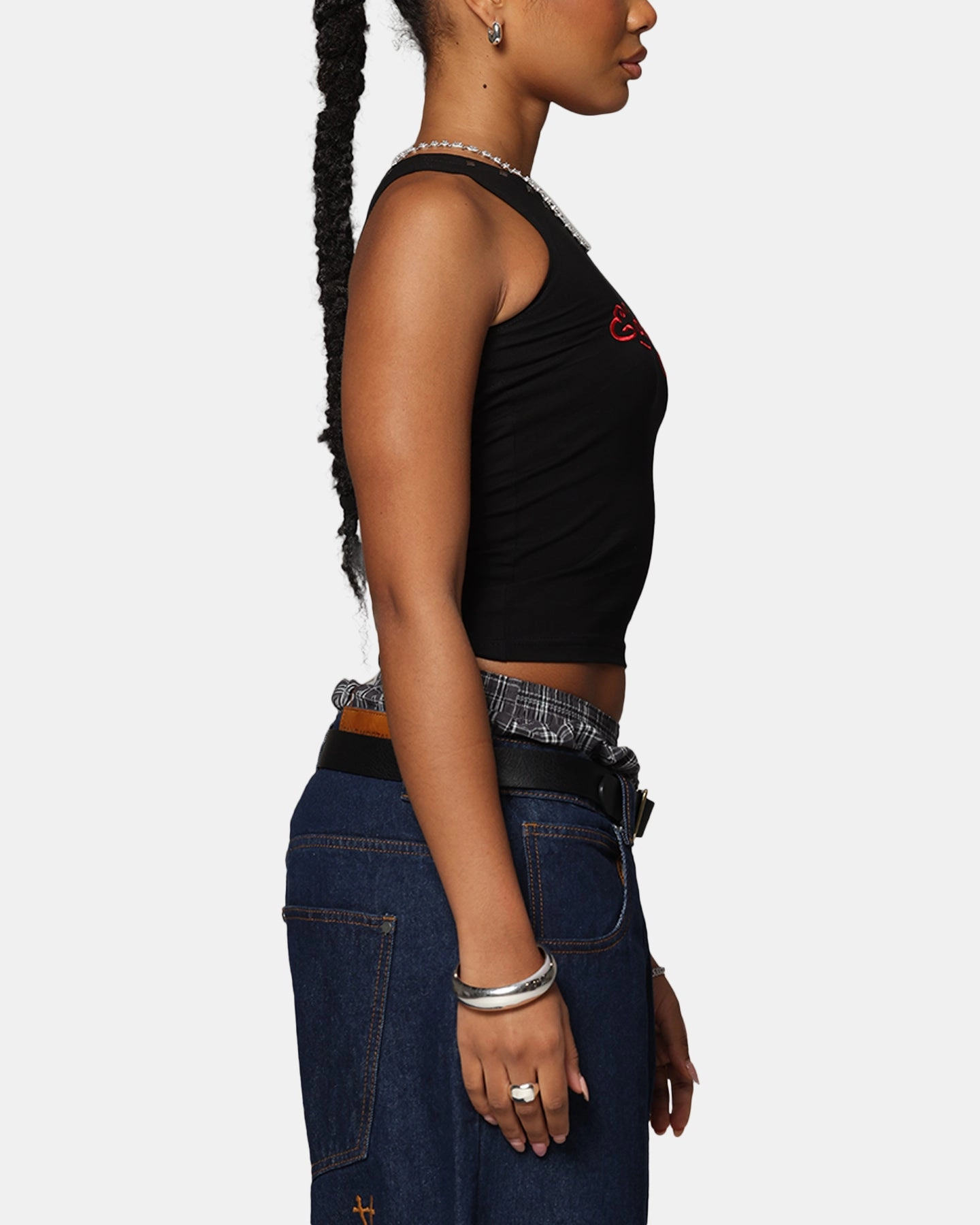 Ed Hardy Women's Electric Tank Black