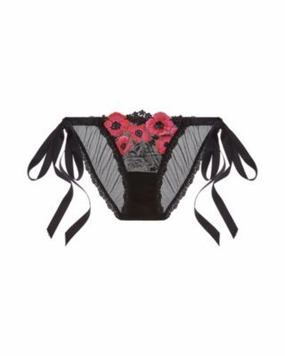 Embroidery Side Tie Bikini