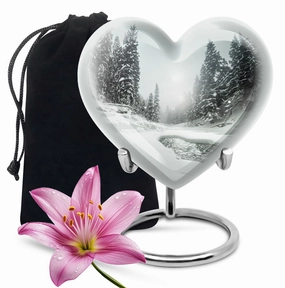 Eternal Snowflakes Urn: Resilient Funeral Tribute for Loved Ones