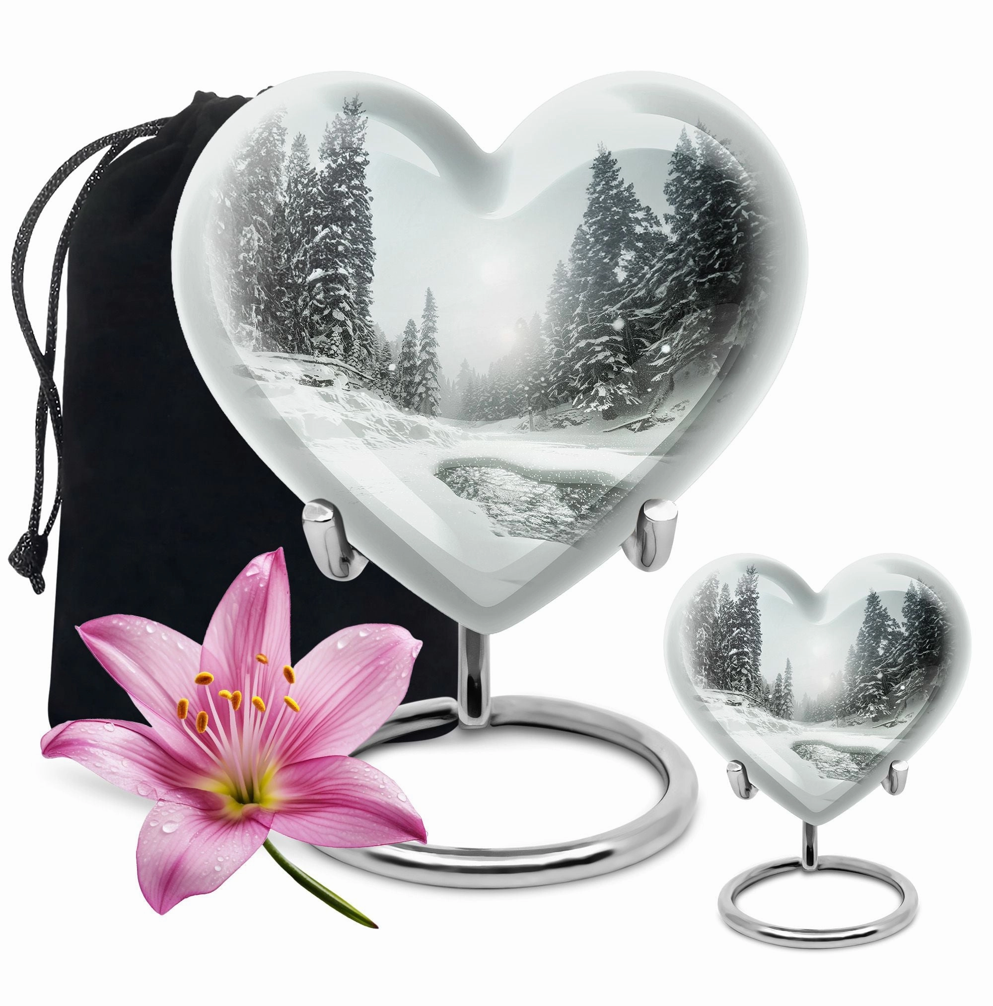 Eternal Snowflakes Urn: Resilient Funeral Tribute for Loved Ones