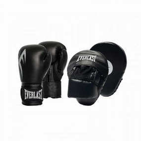 Everlast Power 10oz Glove & Mitt Combo