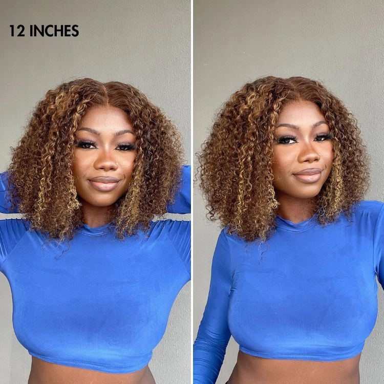 Exclusive Sale | Go Natural Ease | Soft Kinky Curly Glueless 5x5 Closure HD Lace Wig Ready to Go