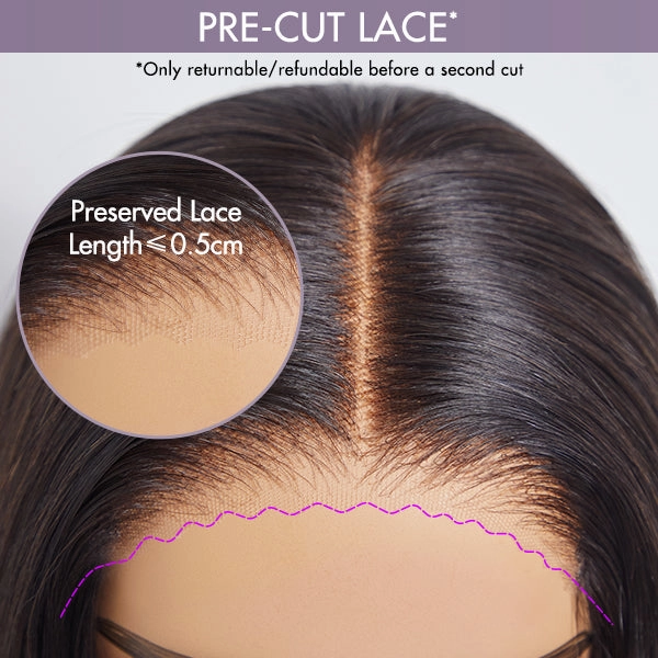 Exclusive Sale | Go Natural Ease | Soft Kinky Curly Glueless 5x5 Closure HD Lace Wig Ready to Go