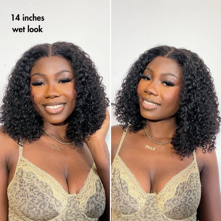 Exclusive Sale | Go Natural Ease | Soft Kinky Curly Glueless 5x5 Closure HD Lace Wig Ready to Go