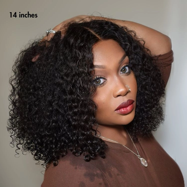 Exclusive Sale | Go Natural Ease | Soft Kinky Curly Glueless 5x5 Closure HD Lace Wig Ready to Go