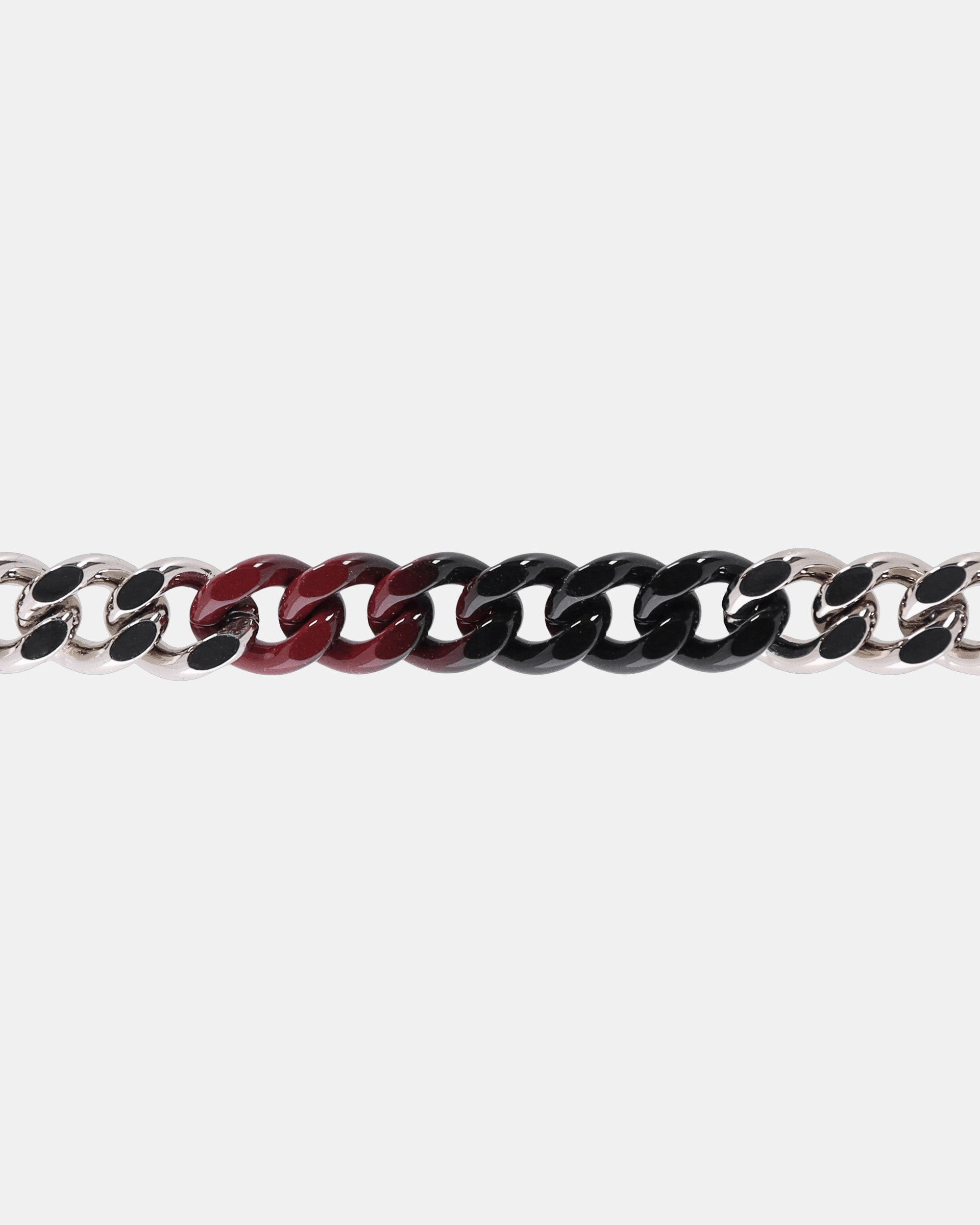Exclusive Signature Buckle Necklace Red
