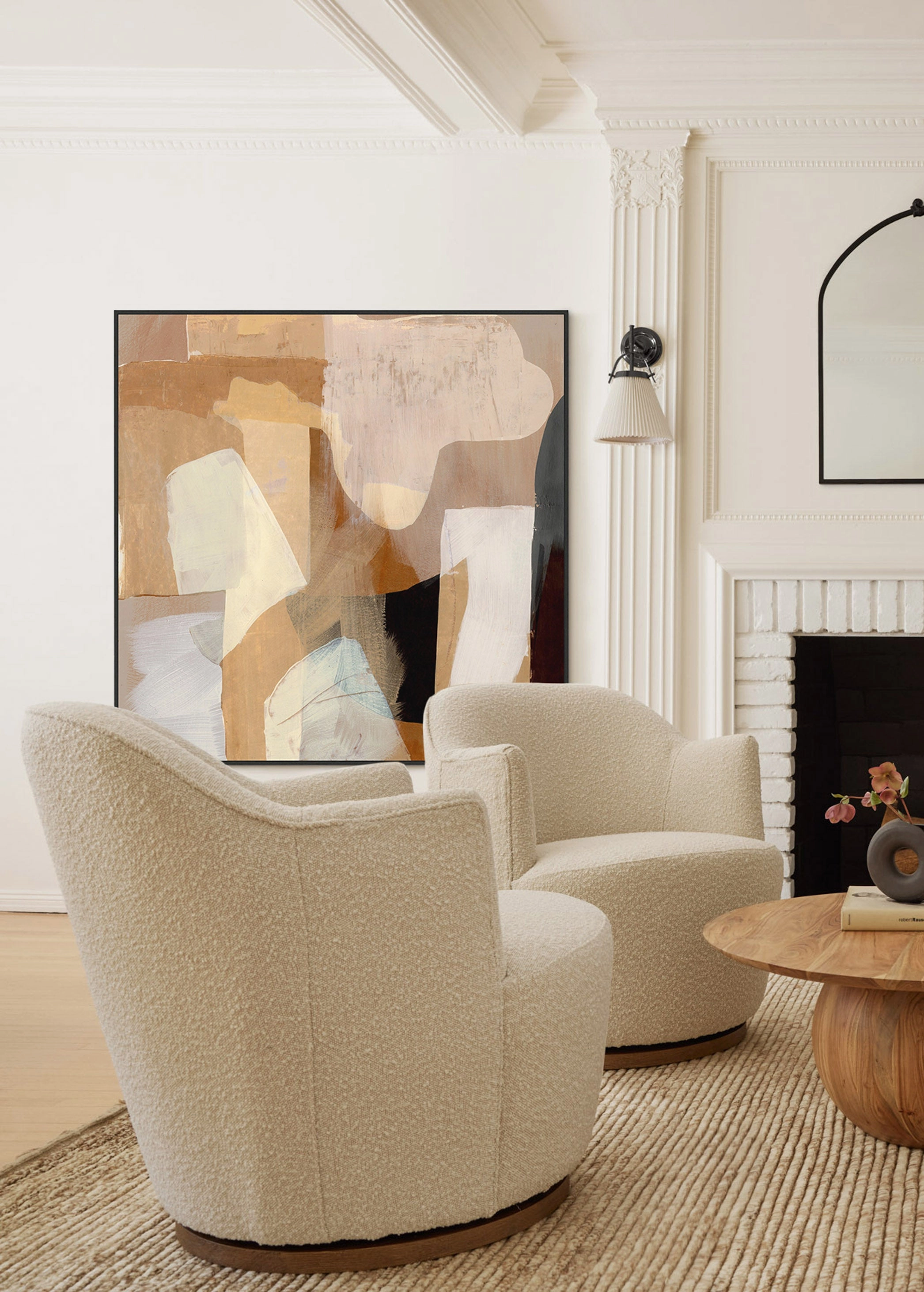 Exploring the Neutrals 1 Wall Art