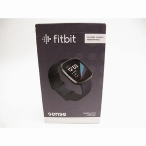 Fitbit FB512BKBK Sense Advanced Health & Fitness Smartwatch - Graphite Carbon