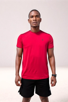 Flame Scarlet Racket Sports Tee
