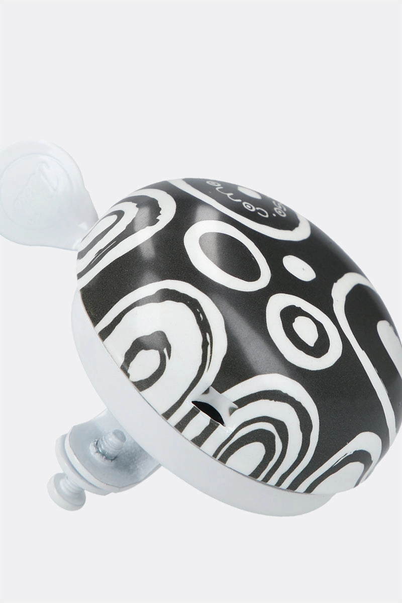 graphic logo printed metal cycle bell