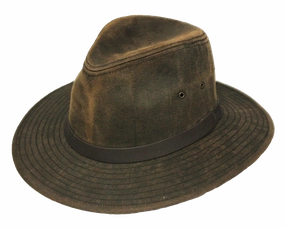 Henschel Hat Company | Ruston Waxed Cotton Safari Hat