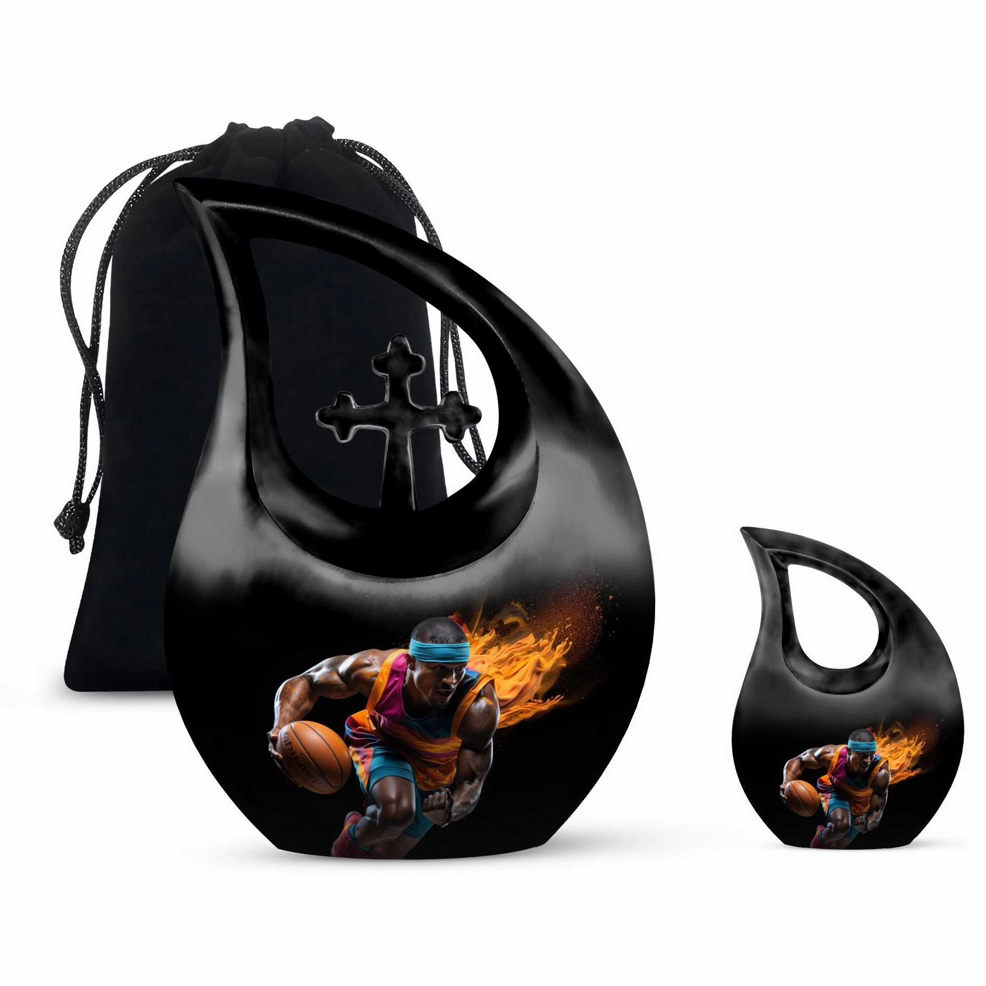 Honourable Pass Football Legacy Burial Urn  Affordable Memorial