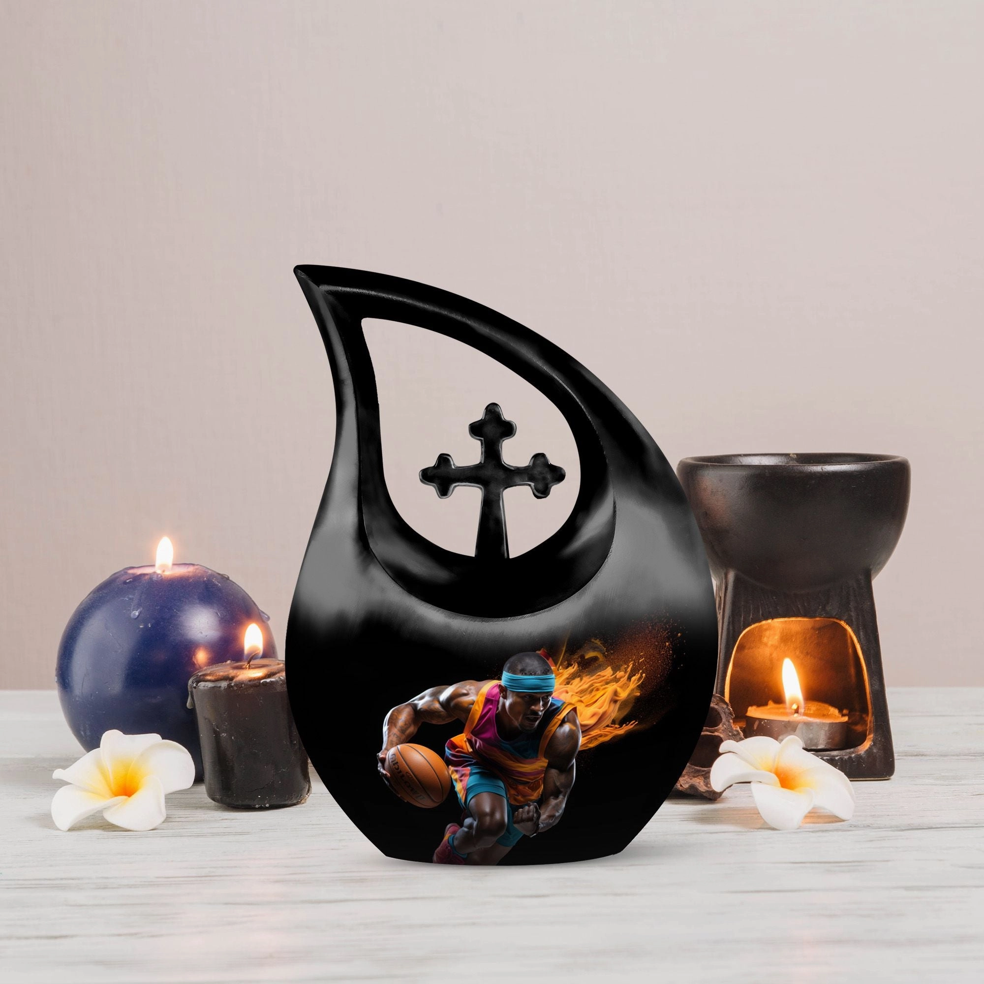 Honourable Pass Football Legacy Burial Urn  Affordable Memorial