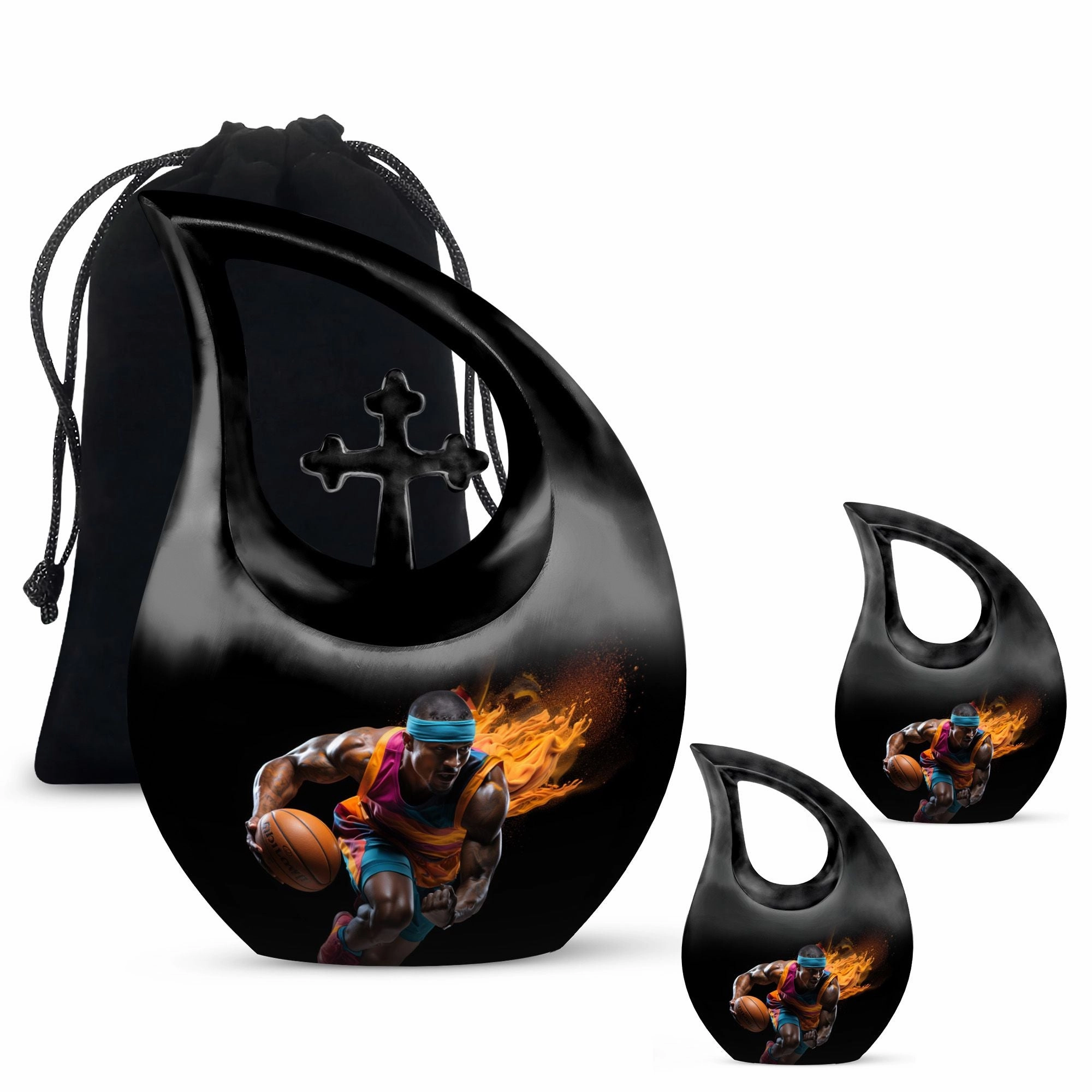 Honourable Pass Football Legacy Burial Urn  Affordable Memorial