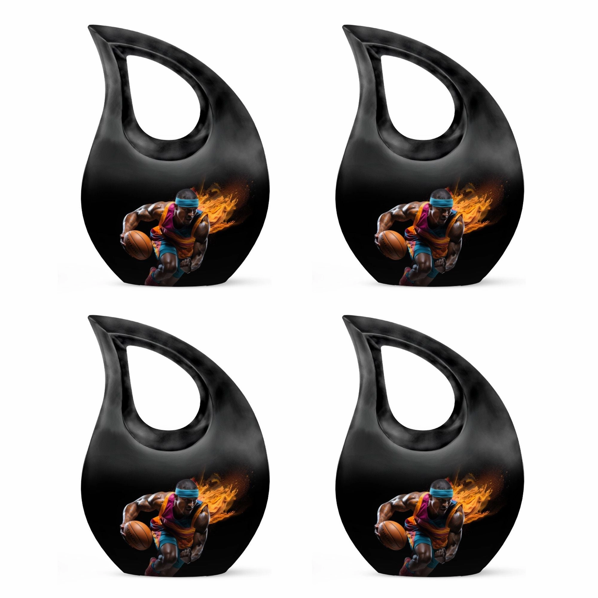 Honourable Pass Football Legacy Burial Urn  Affordable Memorial
