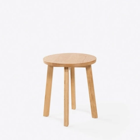 Hut Stool Low - Oak
