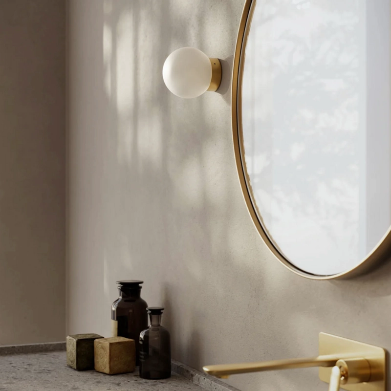 Italian Sphere Wall Light
