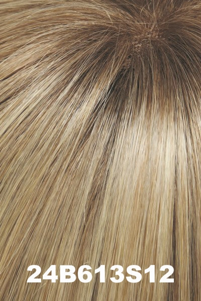 Jon Renau Toppers - Top Full HH 12" (#744) - Remy Human Hair
