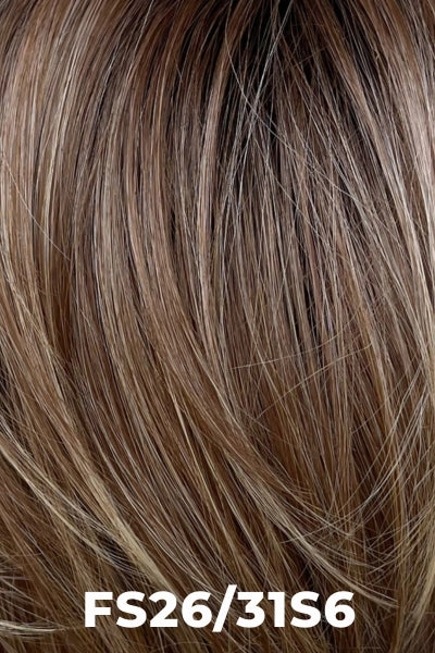 Jon Renau Toppers - Top Full HH 12" (#744) - Remy Human Hair