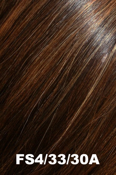 Jon Renau Toppers - Top Full HH 12" (#744) - Remy Human Hair