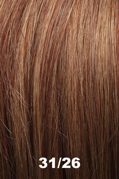 Jon Renau Toppers - Top Full HH 12" (#744) - Remy Human Hair
