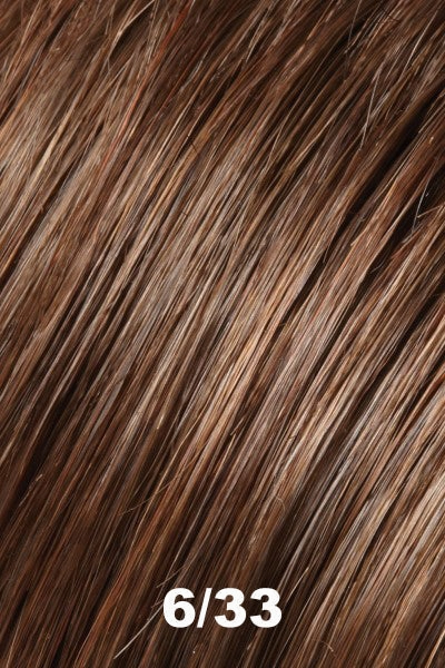 Jon Renau Toppers - Top Full HH 12" (#744) - Remy Human Hair