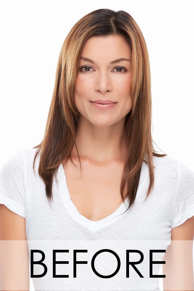 Jon Renau Toppers - Top Full HH 18" (#745) - Remy Human Hair