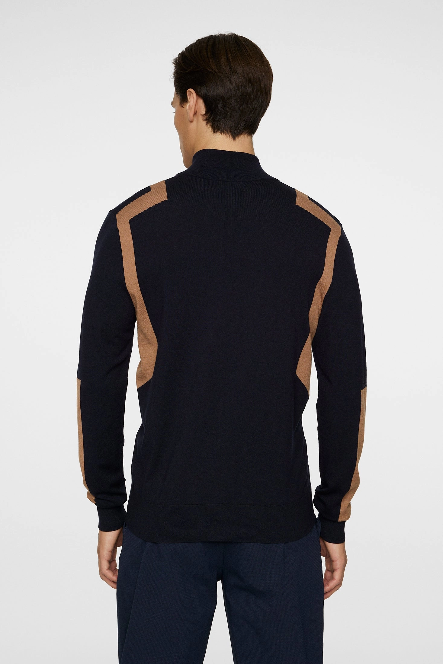 Kendrick Knitted Zip Sweater