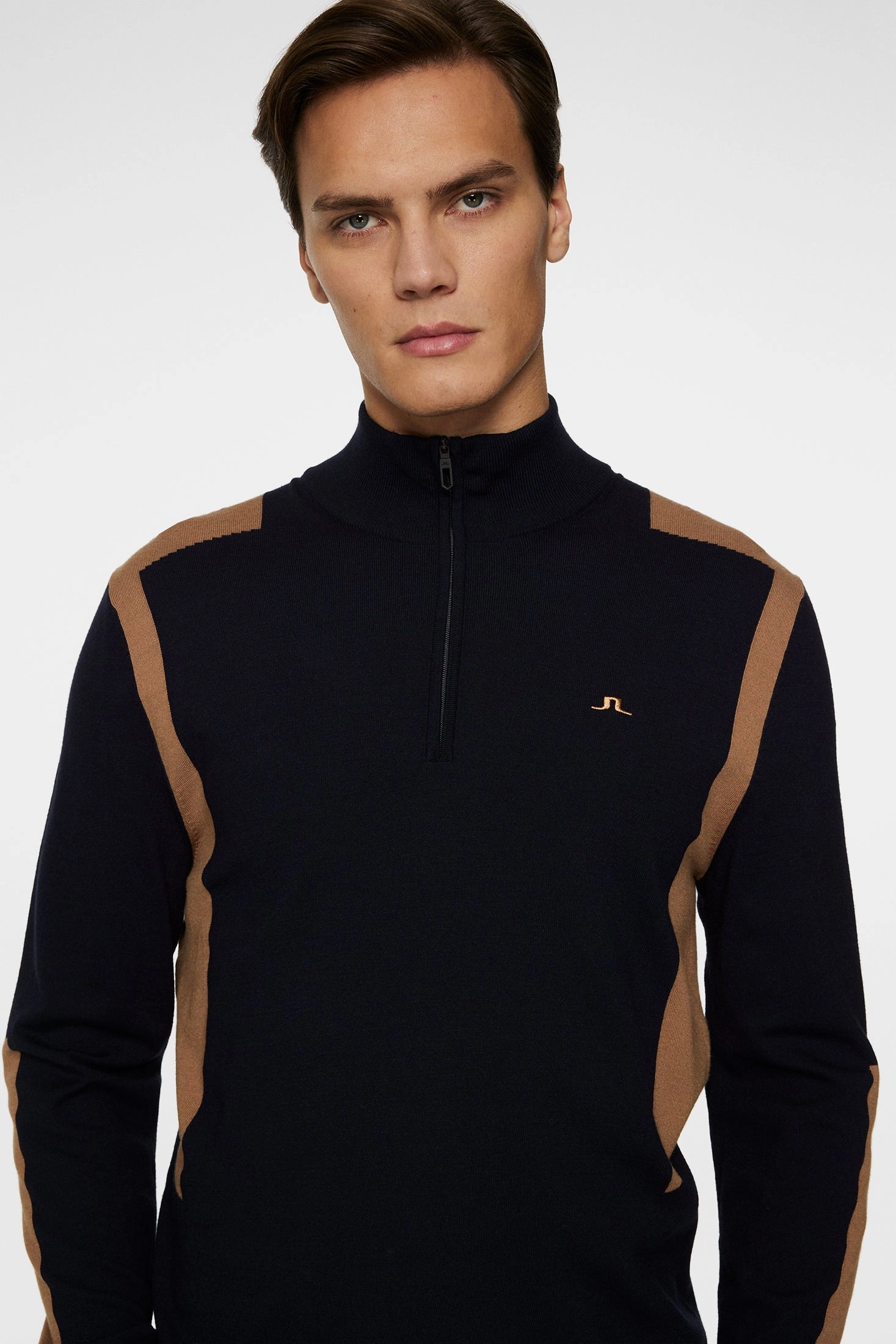 Kendrick Knitted Zip Sweater