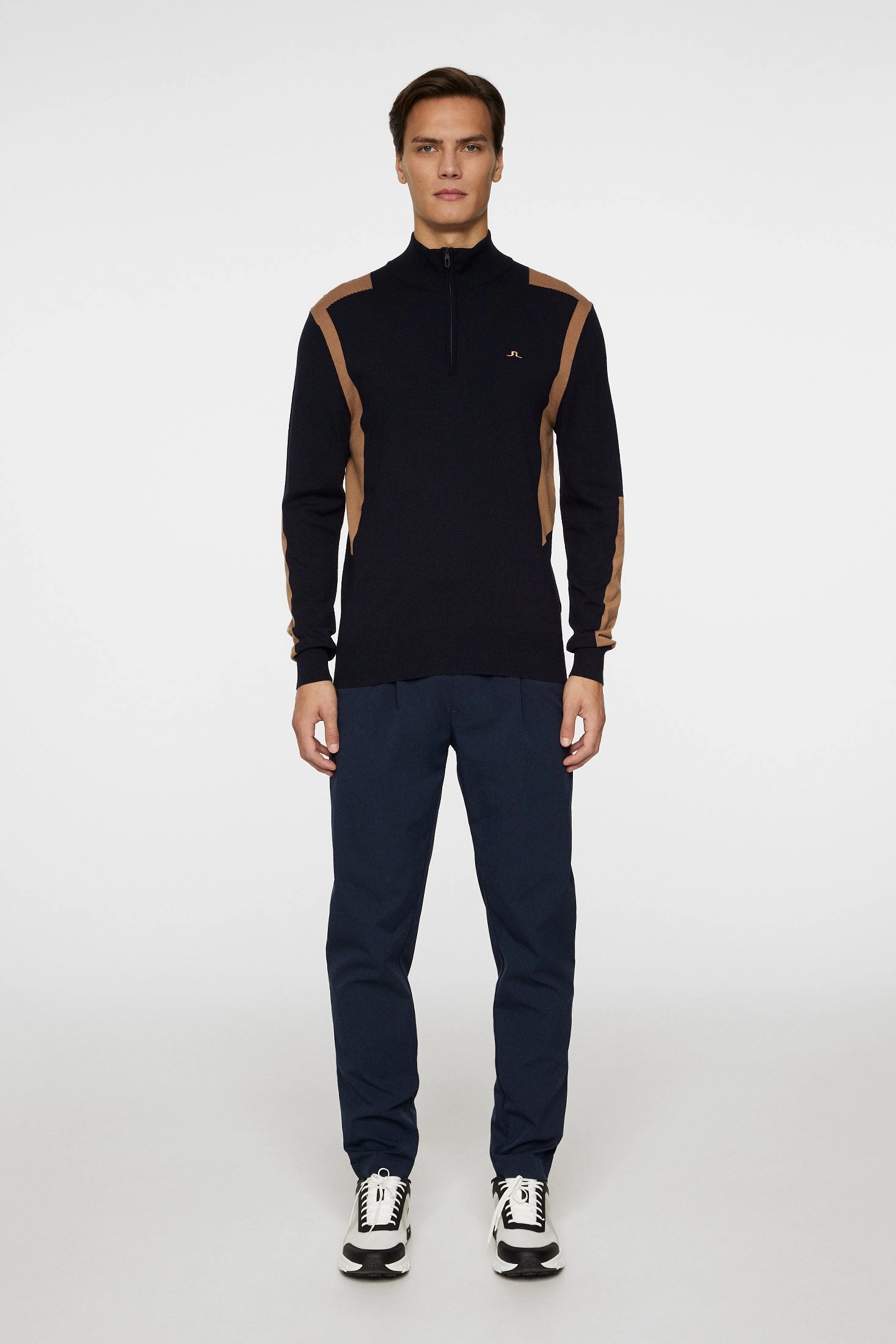 Kendrick Knitted Zip Sweater