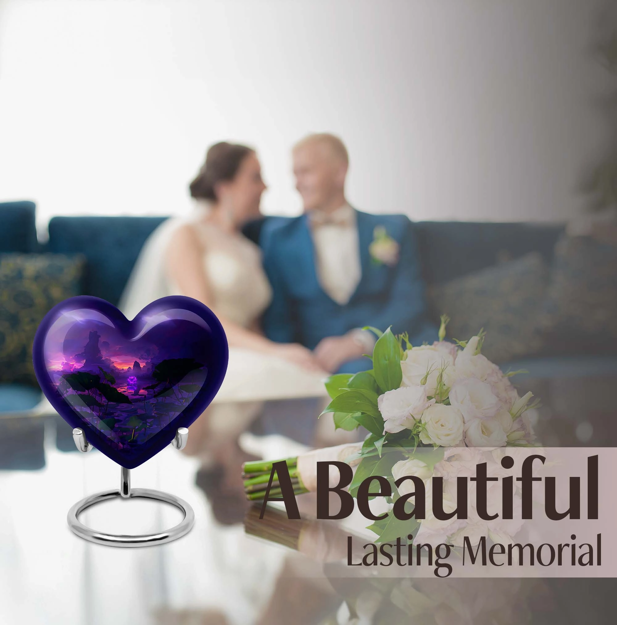 Lasting Remembrance Lotus Urn: Timeless Memorial Keepsake
