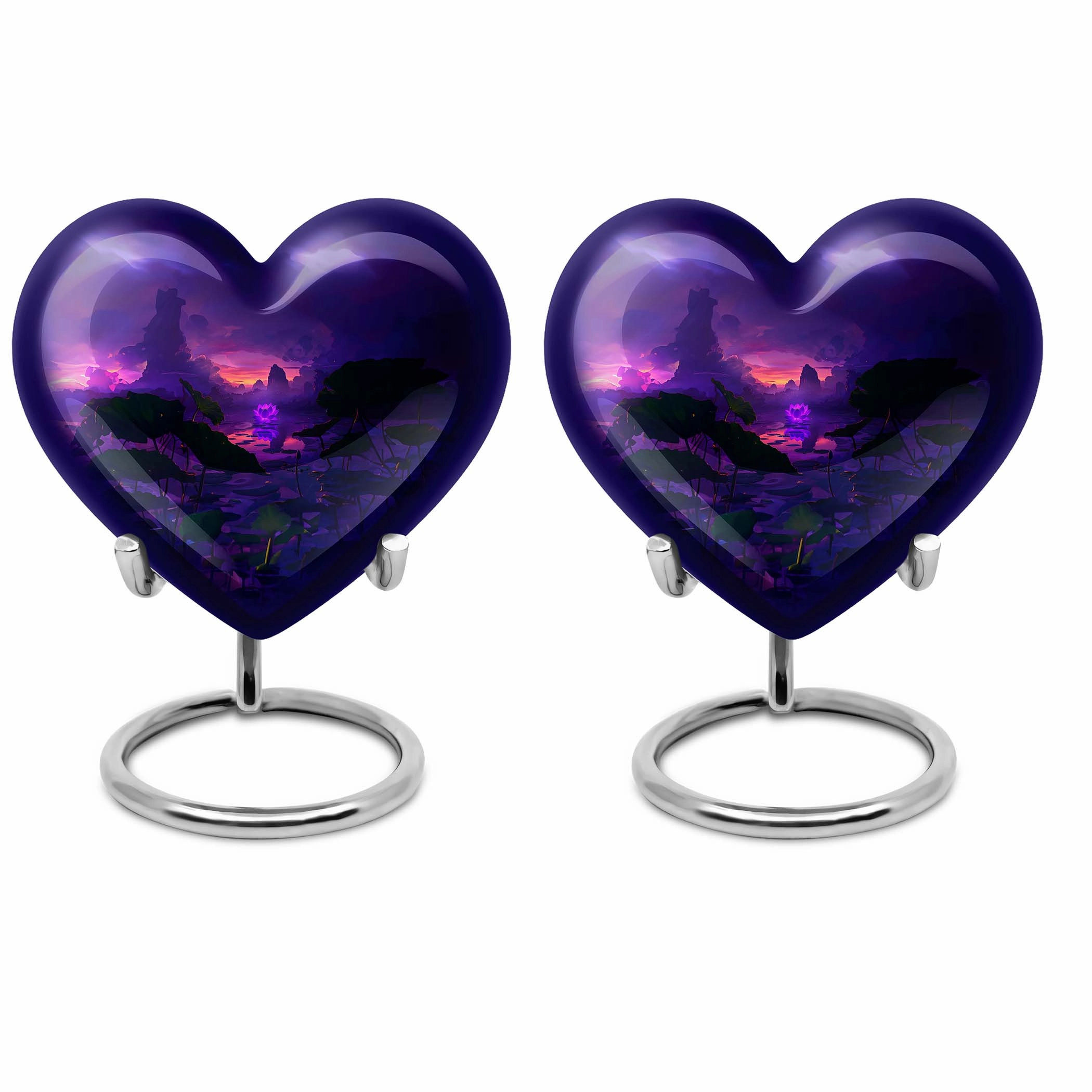 Lasting Remembrance Lotus Urn: Timeless Memorial Keepsake