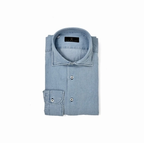 Light Wash Denim Shirt