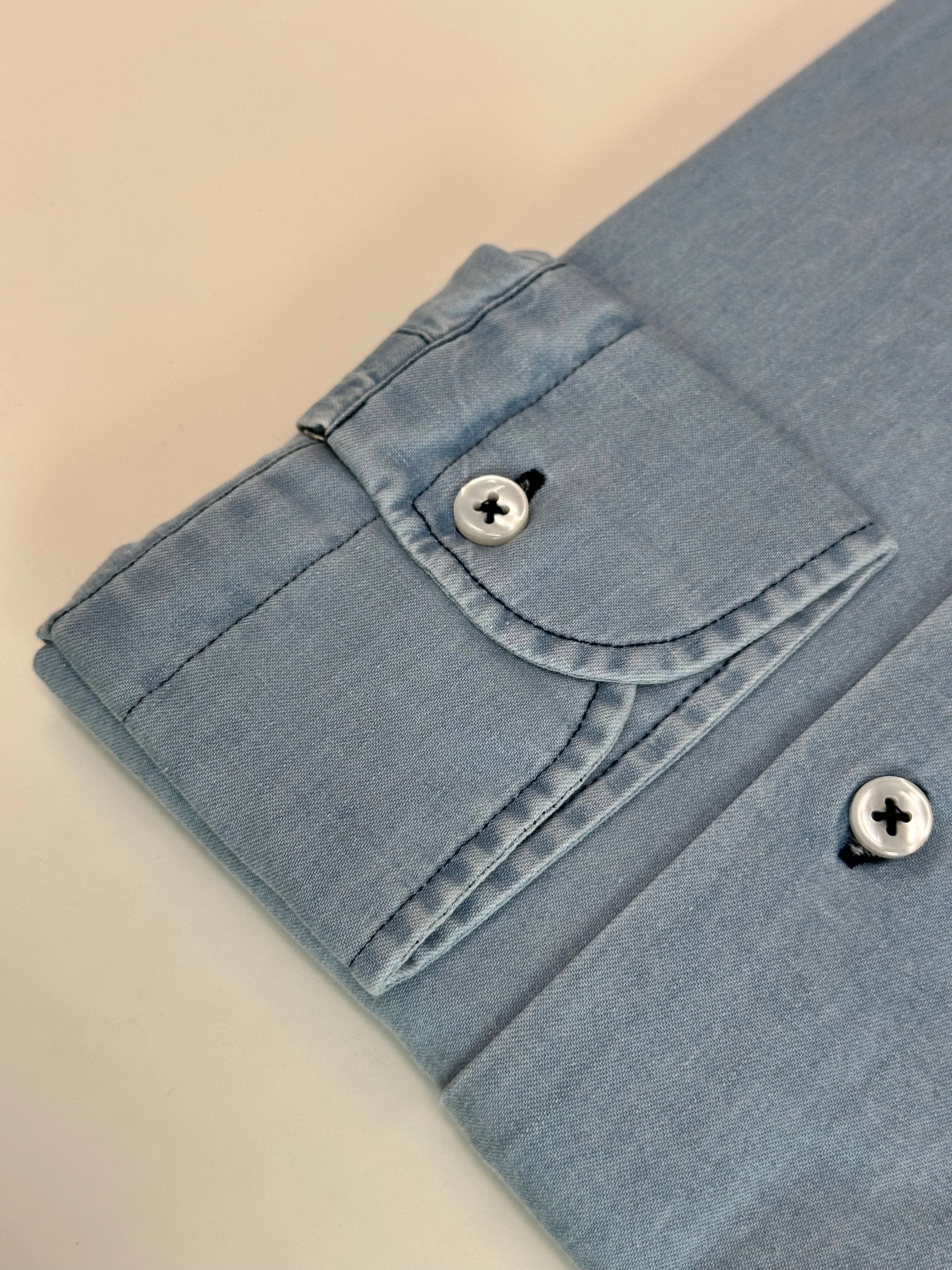 Light Wash Denim Shirt
