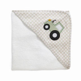 Living Textiles Hooded Towel Tractor Ride