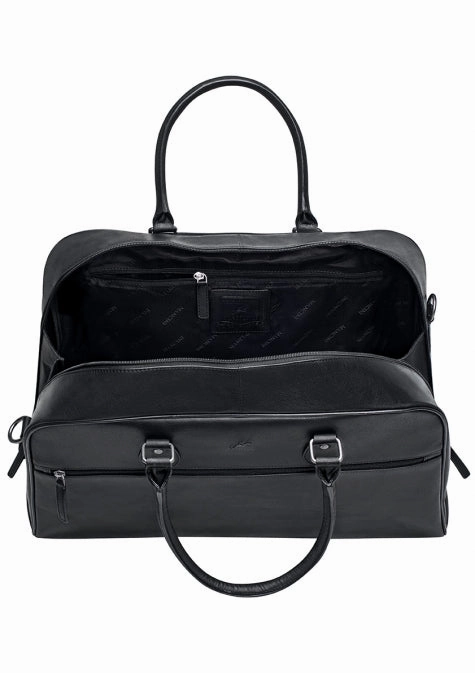 Mancini Buffalo Classic Leather Duffle Bag